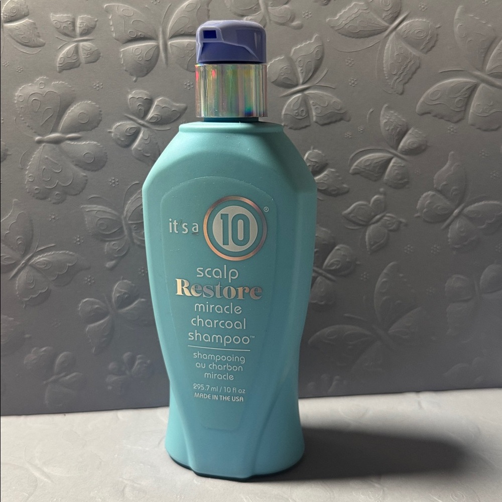 It's a 10 Scalp Restore Miracle Charcoal Shampoo 10 Oz New